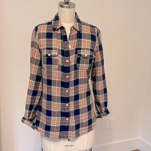 Old Navy fitted Flannel XS